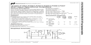 LF356 – Datasheet Preview
