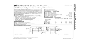LF357N – Datasheet Preview
