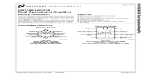 LM1458 – Datasheet Preview