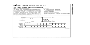 LM1881 – Datasheet Preview