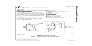LM1894N – Datasheet Preview