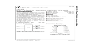 LM1972M – Datasheet Preview