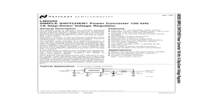 LM2595 – Datasheet Preview
