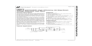 LM2670 – Datasheet Preview