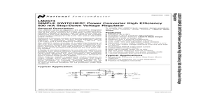 LM2674 – Datasheet Preview