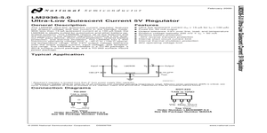 LM2936Z 5 – Datasheet Preview