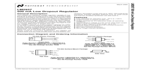 LM2937 – Datasheet Preview