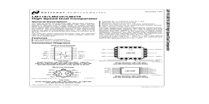 LM319 – Datasheet Preview