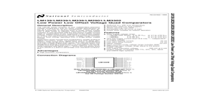 LM3302N – Datasheet Preview