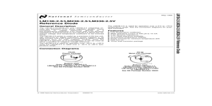 LM336Z 25 – Datasheet Preview