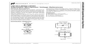 LM385BZ – Datasheet Preview