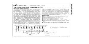 LM3914 – Datasheet Preview