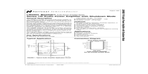 LM4860M – Datasheet Preview