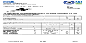 LM7812 – Datasheet Preview