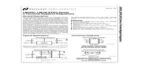 LM79LXX – Datasheet Preview
