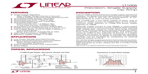 LT1006 – Datasheet Preview