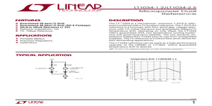 LT1034 – Datasheet Preview