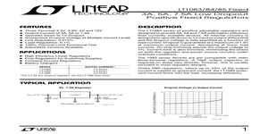 LT1084 – Datasheet Preview