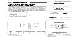 MC3487 – Datasheet Preview