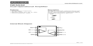 NE5532 – Datasheet Preview