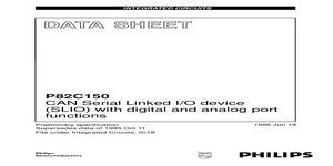 P82C150 – Datasheet Preview