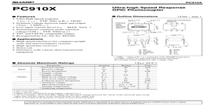 PC910X – Datasheet Preview