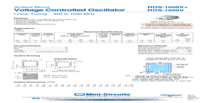 ROS 1000V – Datasheet Preview