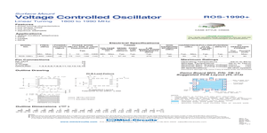 ROS 1990+ – Datasheet Preview