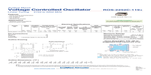ROS 2252C 119+ – Datasheet Preview