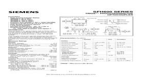 SFH600 – Datasheet Preview