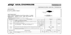 T0509 – Datasheet Preview
