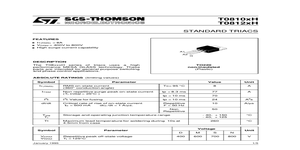 T0812 – Datasheet Preview