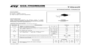 T16 – Datasheet Preview