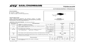 T25 – Datasheet Preview