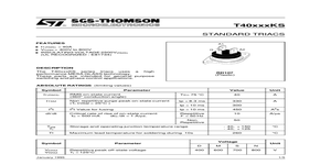 T40K – Datasheet Preview