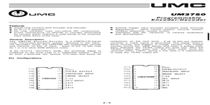 UM3750 – Datasheet Preview