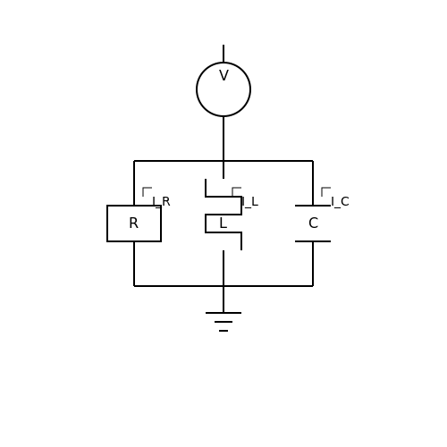 Parallel RLC Circuit Analysis – Tutorial Image