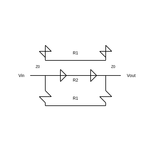Pi-pad Attenuator – Tutorial Image