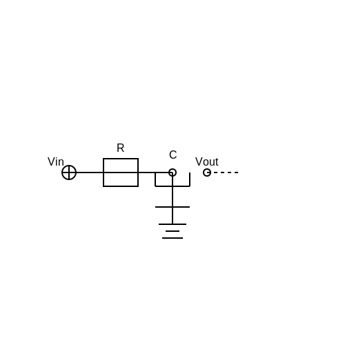 RC Integrator – Tutorial Image