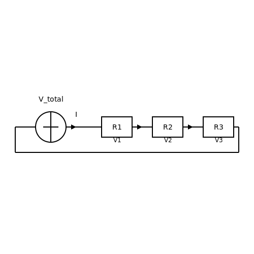 Resistors in Series – Tutorial Image