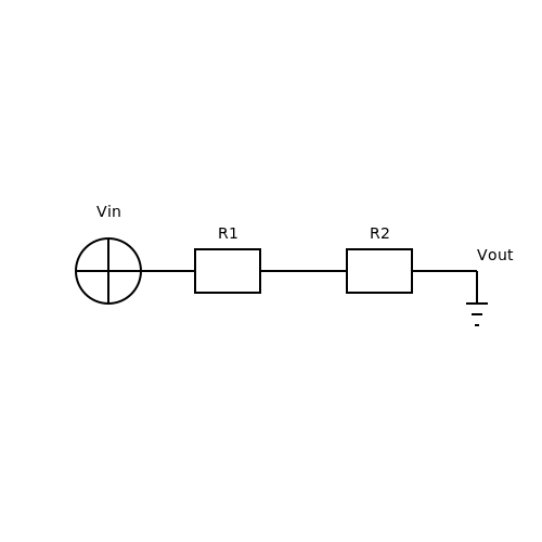 Voltage Divider Rule – Tutorial Image