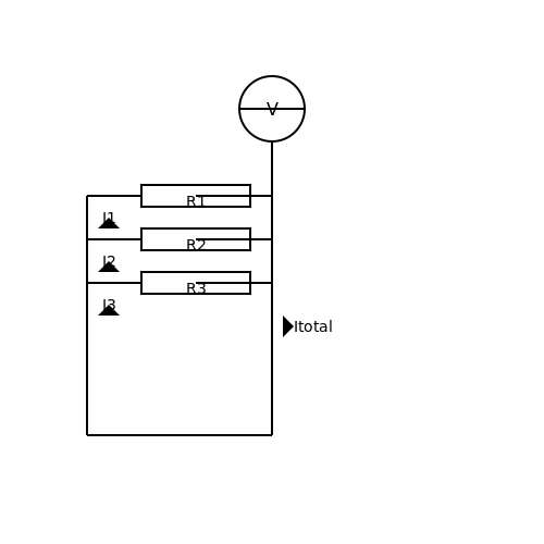 DC Parallel Circuit – Tutorial Image