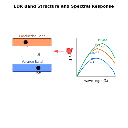 Light Dependent Resistors (LDR) – Tutorial Image
